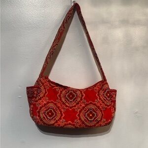 Vera Bradley Orange Patterned Shoulder Bag